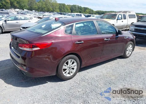 2016 Kia Optima Lx z USA, uszkodzony, nr VIN 5XXGT4L37GG024095